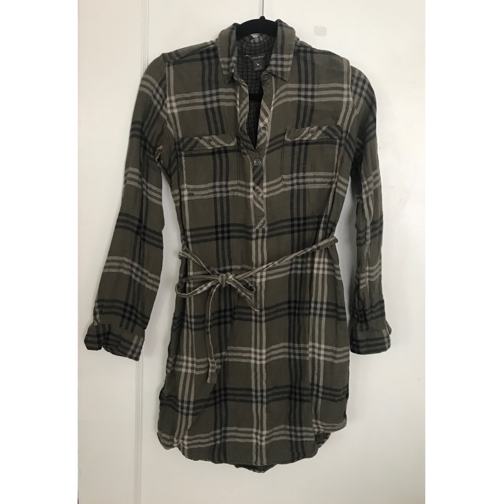 Eddie Bauer flannel dress